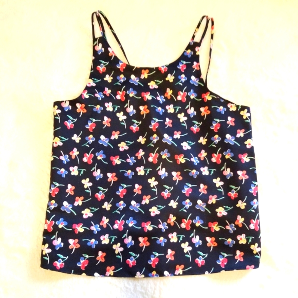 Cooper & Ella Floral Strap Tank Top